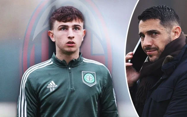 AC Milan Pursues Rocco Vata: Celtic Talent's Future Under Consideration